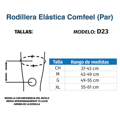 Rodillera Comfeel D-23